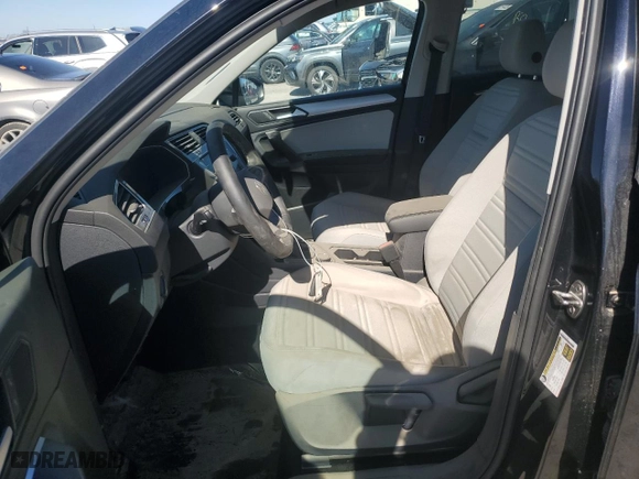 2024 Volkswagen Tiguan S with VIN 3VVFB7AX0RM134060, listed as a Copart auction lot 44733445 with 0 mi miles and Salvage Title. Bid and sale history available at carsss.com. Image 7.