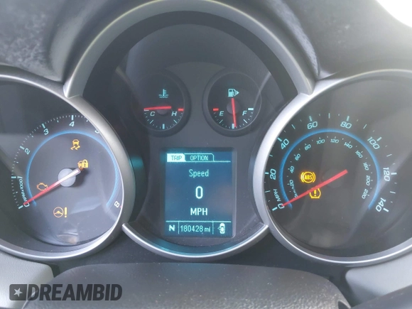 2014 Chevrolet Cruze LS with VIN 1G1PA5SH0E7150807, listed as a IAAI auction lot 41191261 with 180,428 mi miles and . Bid and sale history available at DreamBid. Image 7.