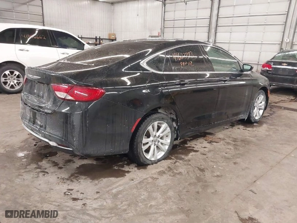 2015 Chrysler 200 Limited with VIN 1C3CCCAB2FN696575, listed as a IAAI auction lot 41623373 with 191,872 mi miles. Bid and sale history available at carsss.com. Image 4.