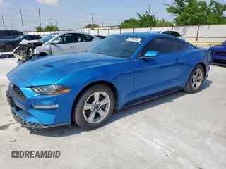 2019 Ford Mustang EcoBoost with VIN 1FA6P8TH2K5123140, listed as a Copart auction lot 59780555 with 110,729 mi miles and Clean title. Bid and sale history available at DreamBid. Image 1.