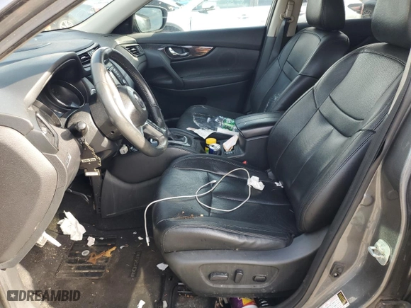2017 Nissan Rogue SL with VIN 5N1AT2MV5HC760170, listed as a Copart auction lot 66713294 with 127,853 mi miles and Clean Title. Bid and sale history available at carsss.com. Image 7.