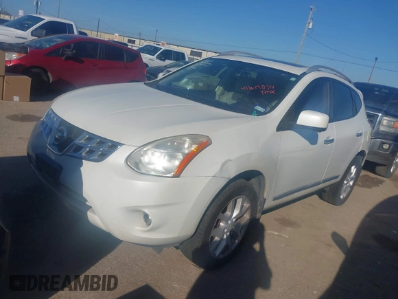 2013 Nissan Rogue S with VIN JN8AS5MT5DW014774, listed as a IAAI auction lot 41649034 with 124,962 mi miles and . Bid and sale history available at DreamBid. Image 2.