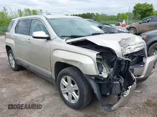 2014 GMC Terrain SLE with VIN 2GKALMEK7E6306869, listed as a IAAI auction lot 42274544 with 155,845 mi miles and . Bid and sale history available at DreamBid. Image 1.