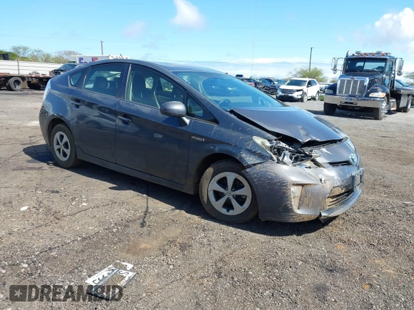 2012 Toyota Prius One with VIN JTDKN3DU3C1541390, listed as a IAAI auction lot 41492260 with 134,530 mi miles. Bid and sale history available at carsss.com. Image 1.
