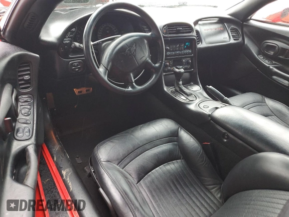 2002 Chevrolet Corvette with VIN 1G1YY32G725132064, listed as a Copart auction lot 86540394 with 30,069 mi miles and Salvage Title. Bid and sale history available at carsss.com. Image 8.
