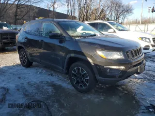 2020 Jeep Compass Sport z VIN 3C4NJDAB7LT210032, wystawiony jako Copart lot #44105245 z przebiegiem 49 059 mil mil oraz Szkoda całkowita • Salvage title. Historia ofert i sprzedaży dostępna na DreamBid. Obrazek 4.