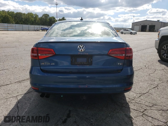 2015 Volkswagen Jetta Sedan 1.8T SE w/Connectivity with VIN 3VWD07AJ8FM267200, listed as a Copart auction lot 73553834 with 87,675 mi miles and Salvage Title. Bid and sale history available at carsss.com. Image 6.