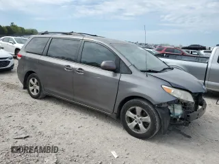 2014 Toyota Sienna LE AAS with VIN 5TDKK3DC6ES434887, listed as a Copart auction lot 53626995 with 141,388 mi miles and Salvage Title. Bid and sale history available at DreamBid. Image 4.
