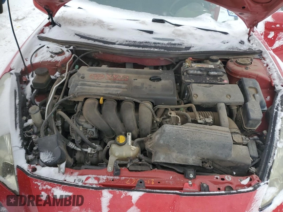 2005 Toyota Celica GT with VIN JTDDR32T750184294, listed as a Copart auction lot 45704105 with 257,550 mi miles and Salvage Title. Bid and sale history available at carsss.com. Image 12.