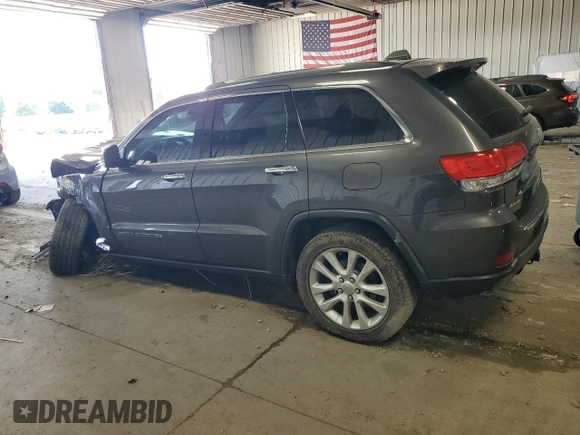 2017 Jeep Grand Cherokee Limited 75th Anniversary with VIN 1C4RJFBT4HC905477, listed as a Copart auction lot 63218505 with 156,117 mi miles and Non repairable. Bid and sale history available at DreamBid. Image 2.