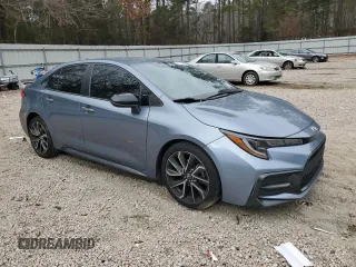 2020 Toyota Corolla SE with VIN 5YFS4RCE8LP043648, listed as a Copart auction lot 41740025 with 109,298 mi miles and Salvage Title. Bid and sale history available at DreamBid. Image 4.