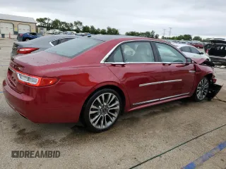 2017 Lincoln Continental Reserve z VIN 1LN6L9NC7H5602929, wystawiony jako Copart lot #57678775 z przebiegiem 24 827 mil mil oraz Szkoda całkowita • Salvage title. Historia ofert i sprzedaży dostępna na DreamBid. Obrazek 3.