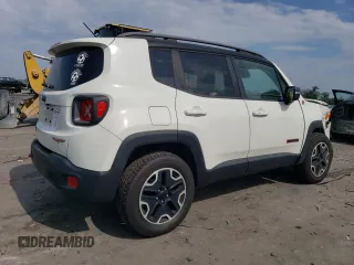 2015 Jeep Renegade Trailhawk с VIN ZACCJBCT4FPC47391, выставлен на аукционе Copart как лот 65541215 с пробегом 167 866 миль миль и Списание • Salvage title. История ставок и продаж доступна на DreamBid. Изображение 3.