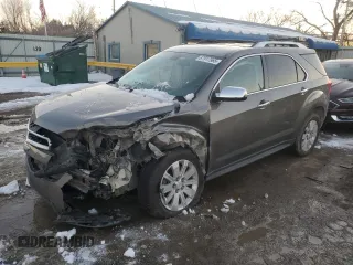 2010 Chevrolet Equinox LTZ with VIN 2CNFLFEY8A6405398, listed as a Copart auction lot 87917965 with 221,886 mi miles and Salvage Title. Bid and sale history available at carsss.com. Image 1.