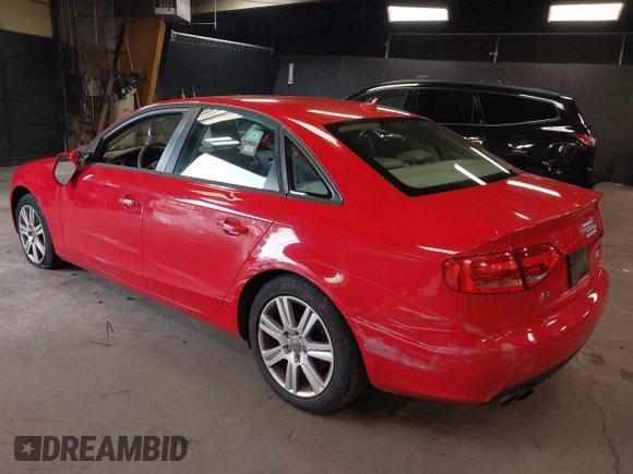 2010 Audi A4 2.0T Premium with VIN WAUBFAFL7AN011884, listed as a IAAI auction lot 41901394 with 120,108 mi miles. Bid and sale history available at carsss.com. Image 3.