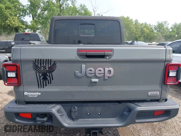 2020 Jeep Gladiator Overland with VIN 1C6HJTFG0LL169628, listed as a IAAI auction lot 42476729 with 102,874 mi miles and . Bid and sale history available at DreamBid. Image 17.
