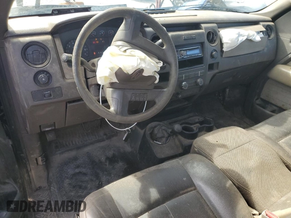 2010 Ford F-150 XL with VIN 1FTEX1EW0AKE39452, listed as a Copart auction lot 50180965 with 343,641 mi miles and Salvage Title. Bid and sale history available at carsss.com. Image 8.