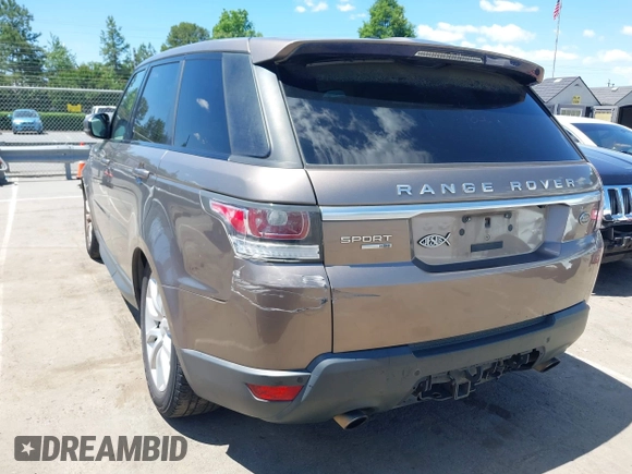 2015 Land Rover Range Rover Sport HSE z VIN SALWR2VF1FA531194, wystawiony jako IAAI lot #42344714 z przebiegiem 130 981 mil mil oraz . Historia ofert i sprzedaży dostępna na DreamBid. Obrazek 6.