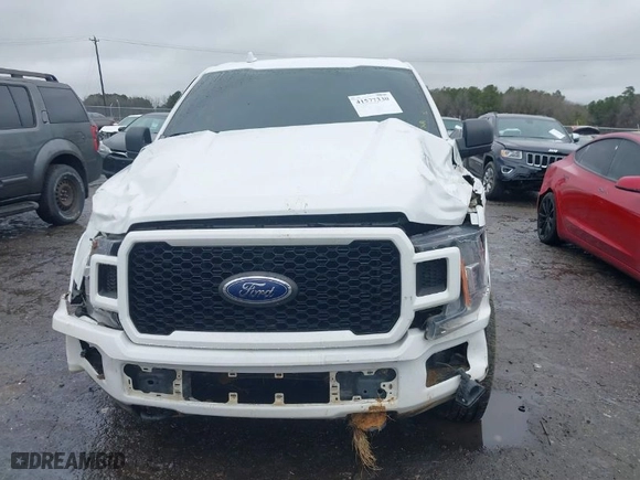 2018 Ford F-150 XL with VIN 1FTEW1E53JFD33466, listed as a IAAI auction lot 41577330 with 108,436 mi miles. Bid and sale history available at carsss.com. Image 12.