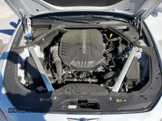 2022 Genesis G70 3.3T with VIN KMTG54TE8NU100556, listed as a Copart auction lot 82680694 with 42,679 mi miles and Salvage Title. Bid and sale history available at carsss.com. Image 11.