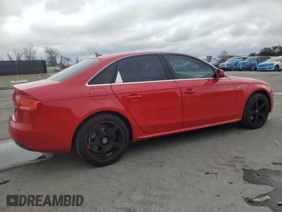 2012 Audi A4 Prestige with VIN WAUKFBFL9CN001639, listed as a Copart auction lot 46303725 with 170,415 mi miles and Salvage Title. Bid and sale history available at carsss.com. Image 3.