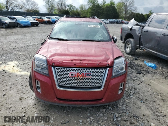 2015 GMC Terrain Denali with VIN 2GKALUEK6F6257729, listed as a Copart auction lot 52746975 with 63,028 mi miles and Salvage Title. Bid and sale history available at carsss.com. Image 5.