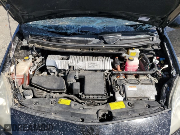 2011 Toyota Prius I with VIN JTDKN3DU8B5312064, listed as a Copart auction lot 51802775 with 156,978 mi miles and Salvage Title. Bid and sale history available at carsss.com. Image 11.