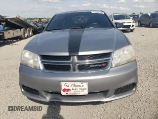 2014 Dodge Avenger SE z VIN 1C3CDZAB9EN126846, wystawiony jako Copart lot #54504155 z przebiegiem 144 352 mil mil oraz Szkoda całkowita • Salvage title. Historia ofert i sprzedaży dostępna na DreamBid. Obrazek 5.