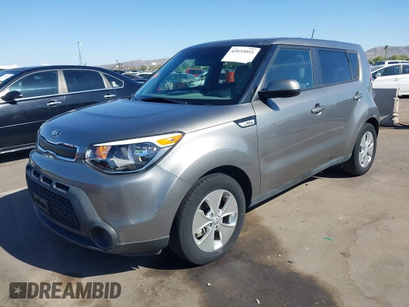 2016 Kia Soul with VIN KNDJN2A24G7283392, listed as a IAAI auction lot 42033055 with 17,237 mi miles and . Bid and sale history available at DreamBid. Image 2.