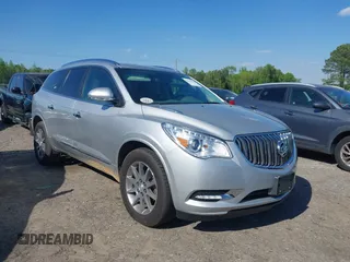 2017 Buick Enclave Convenience with VIN 5GAKRAKD3HJ103926, listed as a IAAI auction lot 42042628 with 50,577 mi miles and . Bid and sale history available at carsss.com. Image 1.