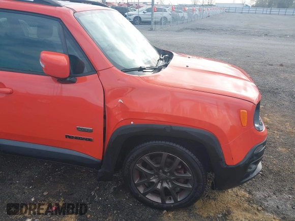 2016 Jeep Renegade Latitude with VIN ZACCJABT5GPE31204, listed as a IAAI auction lot 41828985 with 162,684 mi miles and . Bid and sale history available at DreamBid. Image 6.