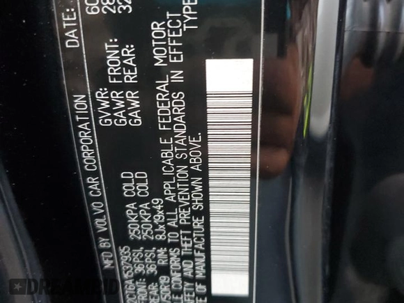 2010 Volvo XC90 with VIN YV4982CT6A1537935, listed as a Copart auction lot 74352204 with 81,695 mi miles and Salvage Title. Bid and sale history available at DreamBid. Image 13.