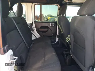 2022 Jeep Wrangler Unlimited Sport S with VIN 1C4HJXDN1NW150976, listed as a Copart auction lot 82924444 with 41,765 mi miles and Salvage Title. Bid and sale history available at carsss.com. Image 10.