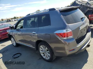 2013 Toyota Highlander Hybrid Limited with VIN JTEDC3EH5D2011963, listed as a Copart auction lot 72284334 with 150,804 mi miles and Salvage Title. Bid and sale history available at carsss.com. Image 2.