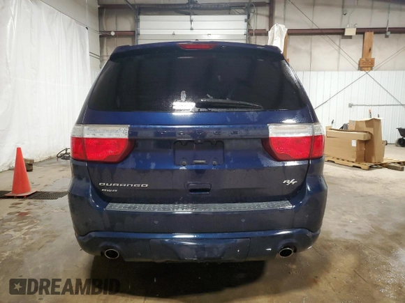 2012 Dodge Durango R/T with VIN 1C4SDJCTXCC362168, listed as a Copart auction lot 52133095 with 137,903 mi miles and Salvage title. Bid and sale history available at DreamBid. Image 6.