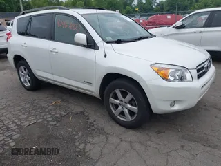 2008 Toyota RAV4 Limited with VIN JTMBK31V785061228, listed as a IAAI auction lot 42467027 with 154,604 mi miles and . Bid and sale history available at DreamBid. Image 1.