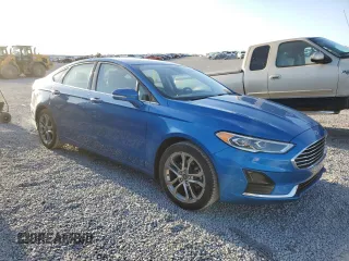 2020 Ford Fusion SEL with VIN 3FA6P0CD6LR131061, listed as a Copart auction lot 53372315 with 122,120 mi miles and Salvage title. Bid and sale history available at DreamBid. Image 4.