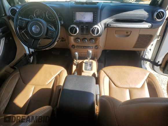 2013 Jeep Wrangler Rubicon with VIN 1C4BJWCG3DL590006, listed as a Copart auction lot 85855594 with 99,218 mi miles and Salvage title. Bid and sale history available at DreamBid. Image 8.