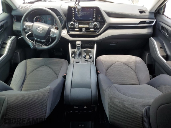 2020 Toyota Highlander L with VIN 5TDCZRAH2LS029755, listed as a Copart auction lot 57993075 with 68,511 mi miles and Non repairable. Bid and sale history available at DreamBid. Image 8.