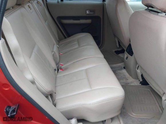2007 Ford Edge SEL with VIN 2FMDK48C77BA90270, listed as a IAAI auction lot 40952827 with 0 mi miles. Bid and sale history available at carsss.com. Image 8.