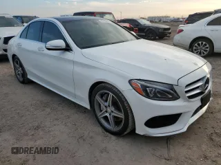 2015 Mercedes-Benz C-Class C 400 with VIN 55SWF6GB6FU028218, listed as a Copart auction lot 47125345 with 100,084 mi miles and Clean Title. Bid and sale history available at carsss.com. Image 4.