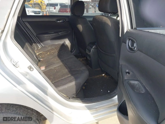 2019 Nissan Sentra SV with VIN 3N1AB7APXKY202357, listed as a IAAI auction lot 41795476 with 107,406 mi miles. Bid and sale history available at carsss.com. Image 8.