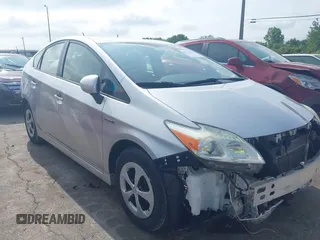 2014 Toyota Prius Four with VIN JTDKN3DU5E0356895, listed as a IAAI auction lot 42512700 with 60,919 mi miles and . Bid and sale history available at DreamBid. Image 1.