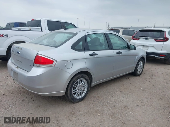 2010 Ford Focus SE with VIN 1FAHP3FN7AW290356, listed as a IAAI auction lot 41915359 with 60,027 mi miles. Bid and sale history available at carsss.com. Image 4.