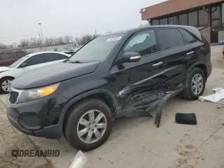 2012 Kia Sorento LX with VIN 5XYKT4A12CG211648, listed as a Copart auction lot 45023025 with 110,491 mi miles and Salvage Title. Bid and sale history available at DreamBid. Image 1.