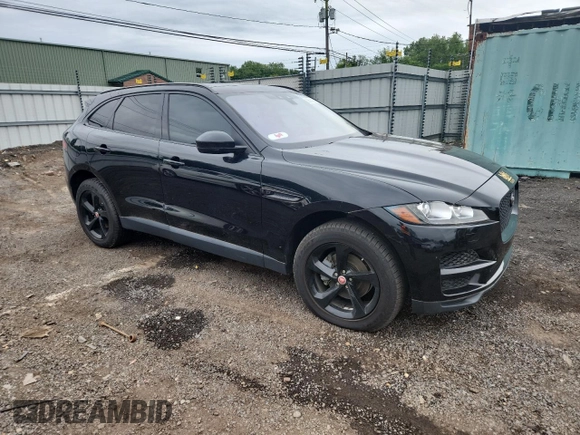 2017 Jaguar F-Pace 20d Premium with VIN SADCJ2BN6HA090098, listed as a Copart auction lot 62694045 with 104,480 mi miles and Clean title. Bid and sale history available at DreamBid. Image 4.