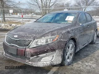 2014 Kia Optima LX with VIN 5XXGM4A71EG289837, listed as a IAAI auction lot 41418069 with 97,662 mi miles. Bid and sale history available at carsss.com. Image 17.