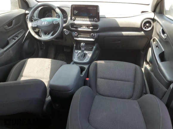 2023 Hyundai Kona SEL with VIN KM8K3CAB5PU010605, listed as a Copart auction lot 55762195 with 13,314 mi miles and Salvage Title. Bid and sale history available at DreamBid. Image 8.