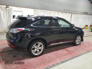 2012 Lexus RX 450h with VIN JTJBC1BA1C2427401, listed as a Copart auction lot 53795875 with 127,947 mi miles and Salvage Title. Bid and sale history available at DreamBid. Image 3.