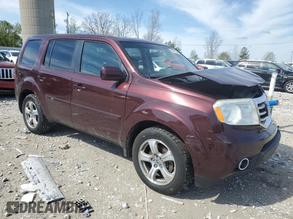 2013 Honda Pilot EX-L with VIN 5FNYF4H50DB034990, listed as a Copart auction lot 56012355 with 242,602 mi miles and Clean Title. Bid and sale history available at DreamBid. Image 4.